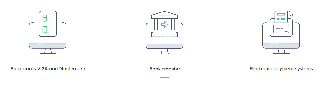 Deposit and withdrawal funds in Espero